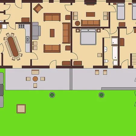 La Maison Im Park Von Schloss *