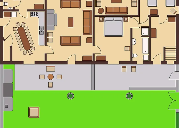 La Maison Im Park Von Schloss *